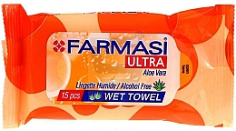 Kup Chusteczki nawilżane z aloesem - Farmasi Ultra Orange