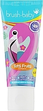 PRZECENA!  Pasta do zębów dla dzieci Tutti Frutti, 3-6 lat - Brush-Baby Toothpaste * — Zdjęcie N1