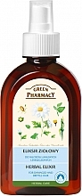 Kup PREZENT! Eliksir ziołowy do włosów łamliwych i zniszczonych - Green Pharmacy Herbal Elixir For Damaged and Brittle Hair