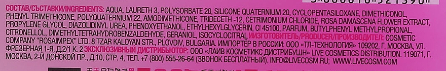 Dwufazowa nawilżająca odżywka w sprayu z ekstraktem z róży bułgarskiej - Spa Master — Zdjęcie N5