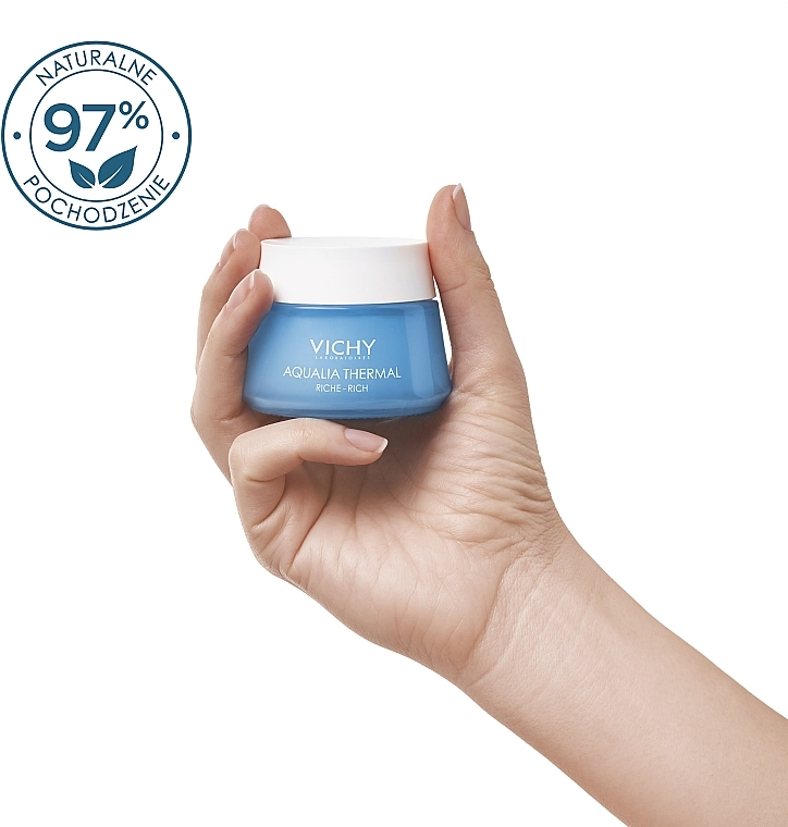 PRZECENA! Bogaty krem nawilżający na dzień Kwas hialuronowy - Vichy Aqualia Thermal Rich Cream * — Zdjęcie N6