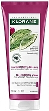 Nawilżająco-nabłyszczająca odżywka z opuncją do włosów matowych i odwodnionych - Klorane 72H Hydration & Shine Conditioner With Prickly Pear — Zdjęcie N1