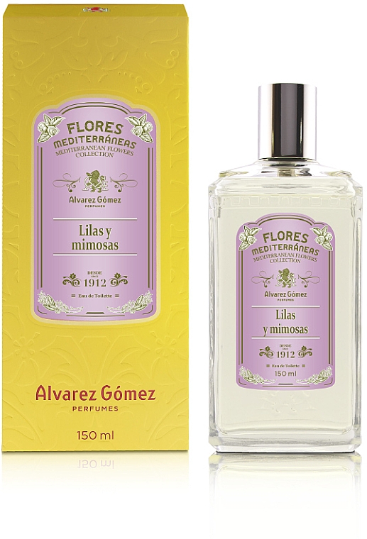 Alvarez Gomez Flores Mediterraneas Lilas y Mimosas - Woda toaletowa — Zdjęcie N1