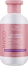 Kup Szampon odświeżający kolor włosów blond - Wella Professionals Invigo Blonde Recharge Color Refreshing Shampoo 