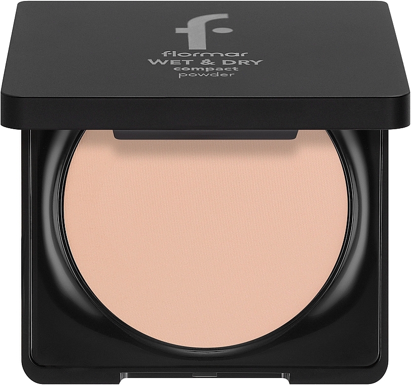 Kompaktowy puder do twarzy - Flormar Wet & Dry Compact Powder — Zdjęcie N1