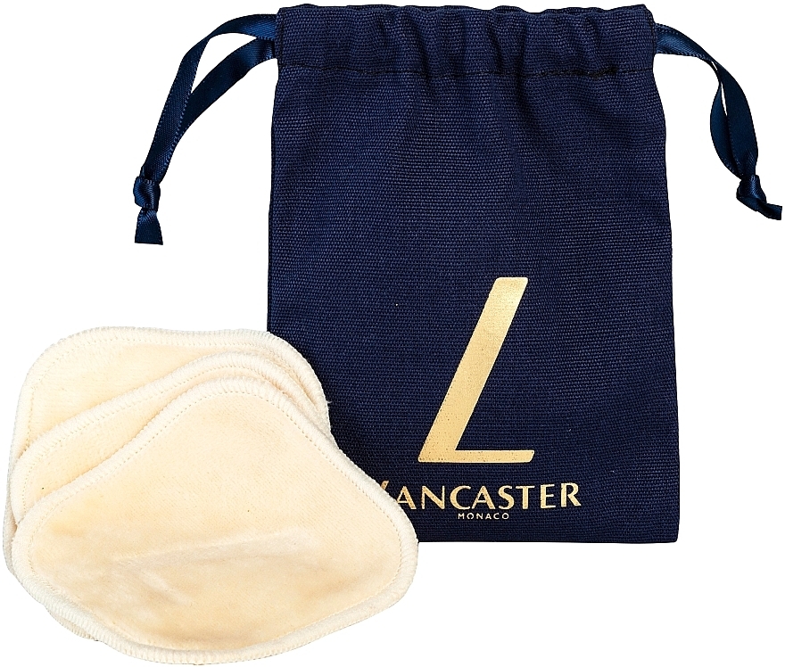 PREZENT! Pokrowiec na płatki kosmetyczne - Lancaster Pouch With Cotton Pads — Zdjęcie N1