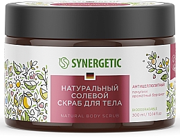 Kup Naturalny scrub antycellulitowy do ciała Paczula i bergamotka - Synergetic