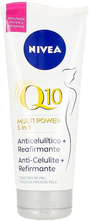 Krem-żel antycellulitowy - NIVEA Q10 Multi Power 5 In 1 Anti Cellulite Firming Gel Cream — Zdjęcie N1