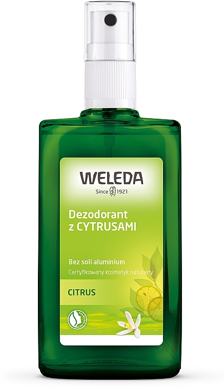 Cytrusowy dezodorant w sprayu - Weleda Citrus Deodorant — Zdjęcie N1