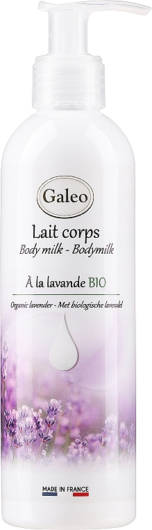 Mleczko do ciała z lawendą - Galeo Organic Lavender Body Milk — Zdjęcie N1
