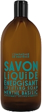 Mydło w płynie - Compagnie De Provence Menthe Basilic Liquide Uplifting Soap Refill — Zdjęcie N1