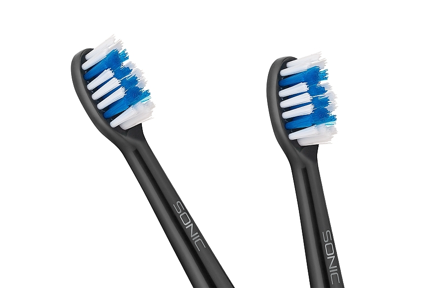 Główka szczoteczki do zębów, twarda - Teesa Black Brush Heads  — Zdjęcie N2