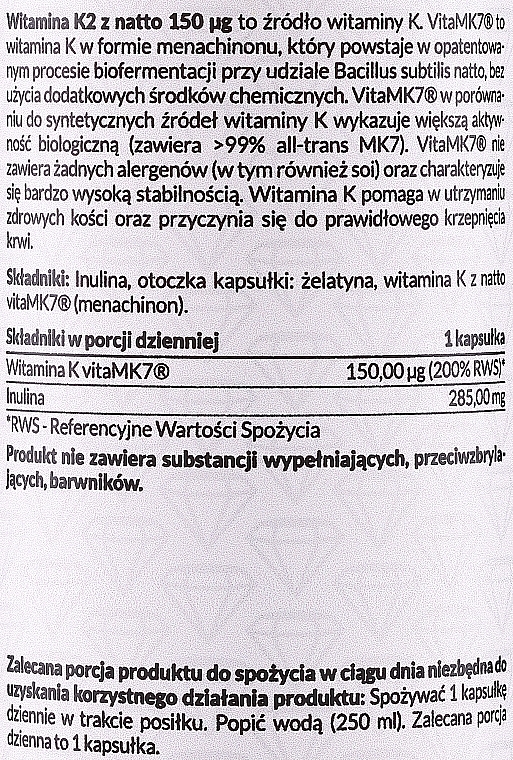 Suplement diety Witamina K2 - PharmoVit  — Zdjęcie N2