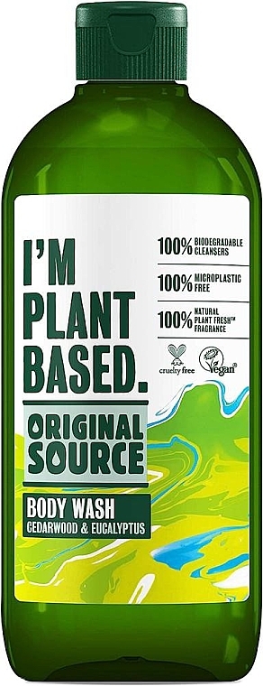 Żel pod prysznic - Original Source I'm Plant Based Cedarwood & Eucalyptus Body Wash — Zdjęcie N1