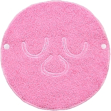 Ręcznik kompresyjny do zabiegów kosmetycznych, różowy Towel Mask - MAKEUP Facial Spa Cold & Hot Compress Pink — Zdjęcie N1