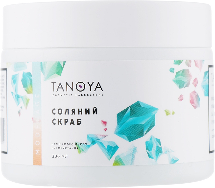 Peeling solny, uzdrowiskowa pielęgnacja ciała, dłoni i stóp - Tanoya Modelazh — Zdjęcie N1