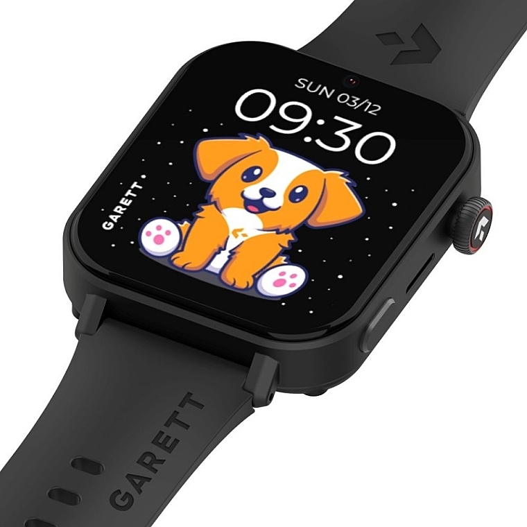 Inteligentny zegarek dziecięcy, czarny - Garett Smartwatch Kids Rel 4G — Zdjęcie N5