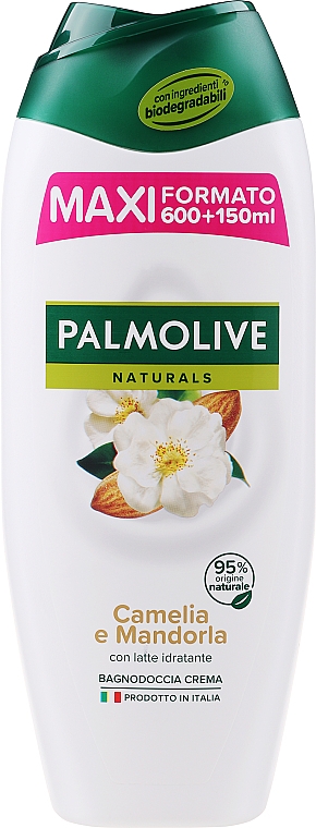 Żel pod prysznic Olej kameliowy i migdał - Palmolive Naturals Camellia Oil & Almond Shower Gel