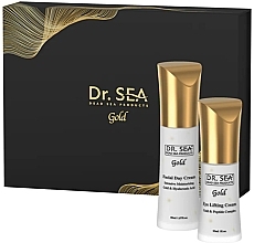 Zestaw - Dr.Sea Gift Gold Box (cr/50ml + eye/cr/30ml) — Zdjęcie N1