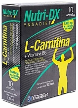 Kup Suplement diety w ampułkach L-karnityna+witamina B6 - Naturtierra Nutri Dx L-carnitina + Vitamina B6