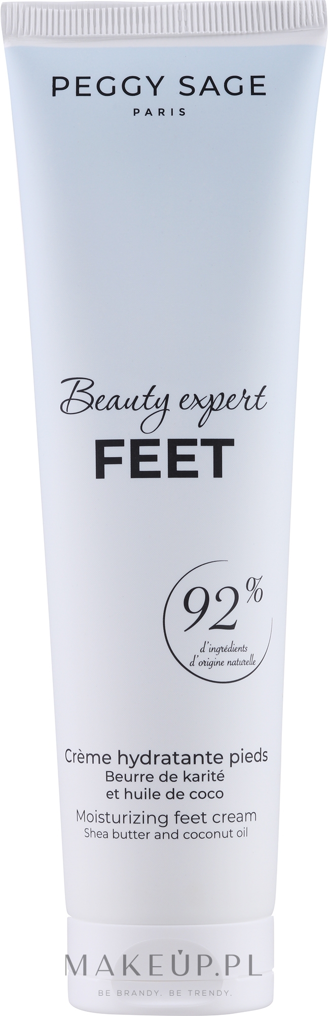 Nawilżający krem do stóp - Peggy Sage Beauty Expert Feet Moisturizing Feet Cream — Zdjęcie 100 ml