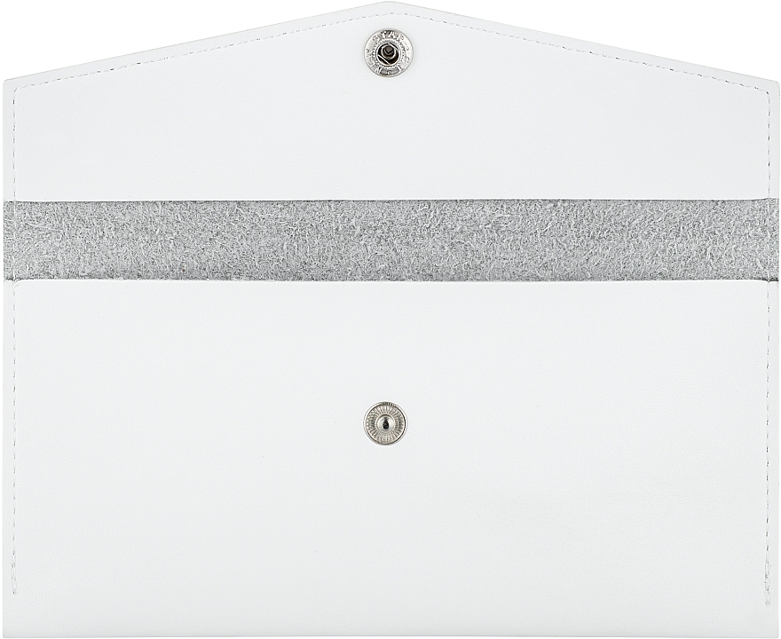 Biała torebka-kopertówka - MAKEUP Envelope Wallet White — Zdjęcie N3