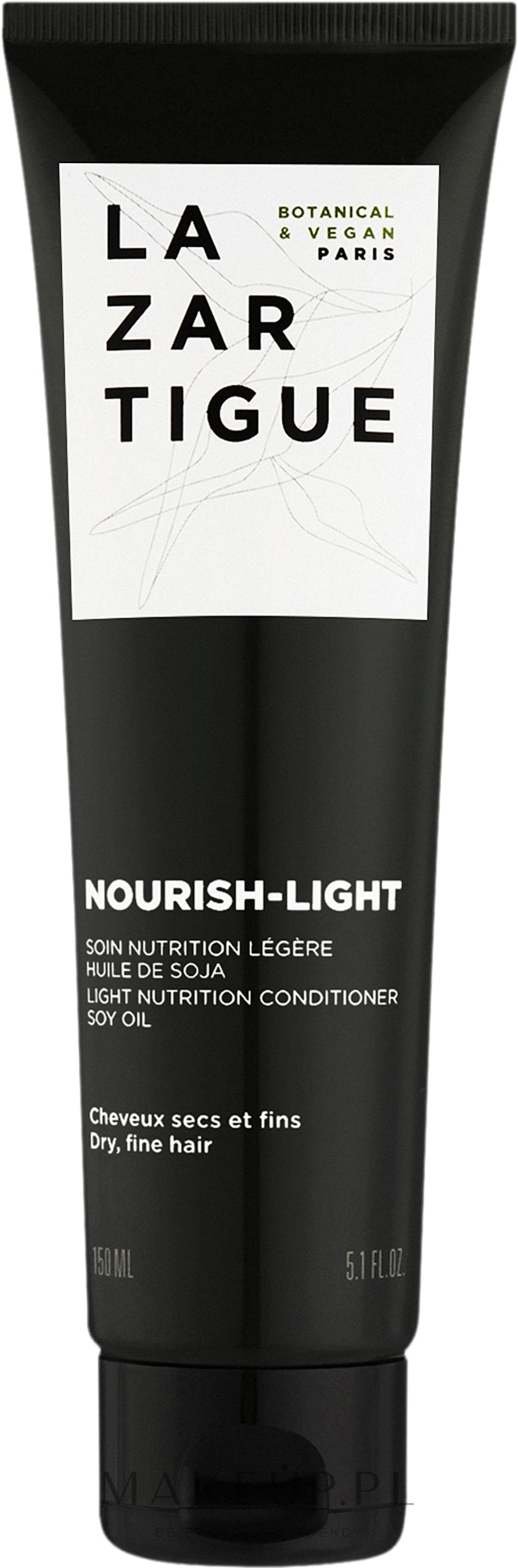 Lekka odżywka do włosów - Lazartigue Nourish-Light Light Nutrition Conditioner — Zdjęcie 150 ml