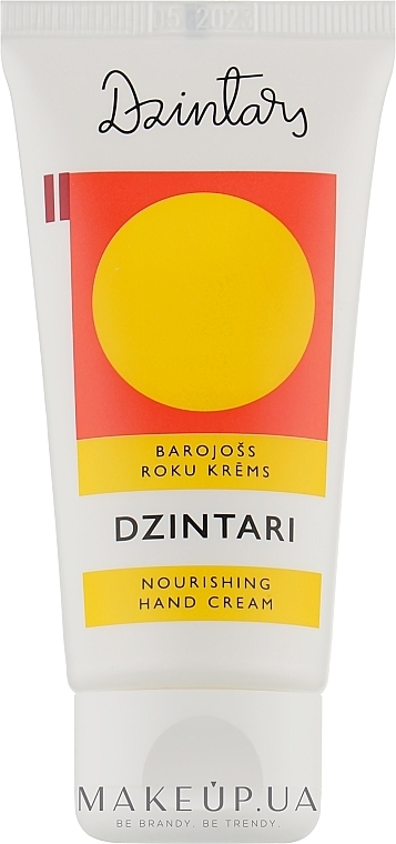 Odżywczy krem do rąk Dzintari - Dzintars Nourishing Hand Cream — Zdjęcie N1