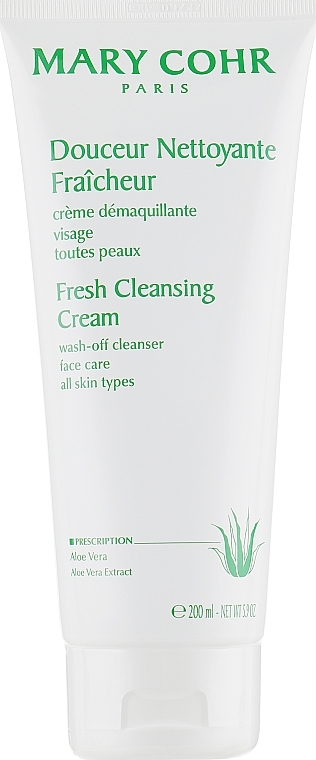 Odświeżający żel do mycia twarzy - Mary Cohr Fresh Cleansing Cream — Zdjęcie N1