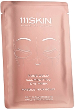 Kup Maska do skóry wokół oczu - 111SKIN Rose Gold Illuminating Eye Mask