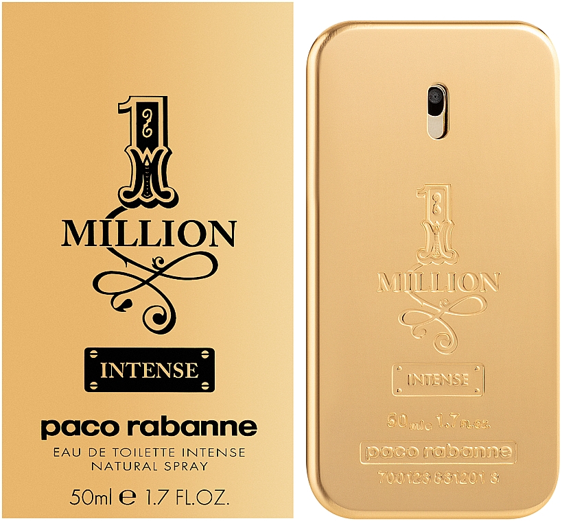 Paco Rabanne 1 Million Intense - Woda toaletowa — Zdjęcie N2