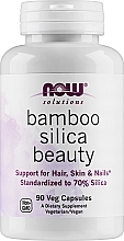 Kup Suplement diety z krzem z bambusa na włosy, skórę i paznokcie - Now Foods Bamboo Silica Beauty