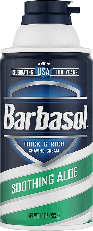 Pianka do golenia z aloesem do skóry suchej dla mężczyzn - Barbasol — Zdjęcie N2