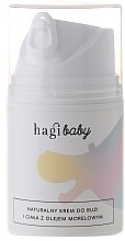 Naturalny krem do buzi i ciała z olejem morelowym - Hagi Baby Cream — Zdjęcie N3