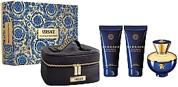 Kup Versace Dylan Blue Pour Femme - Zestaw (edp/100ml + b/lot/100ml + sh/gel/100ml + bag)