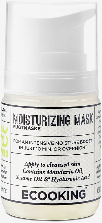 Nawilżająca maska ​ do twarzy - Ecooking Moisturizing Mask — Zdjęcie N1
