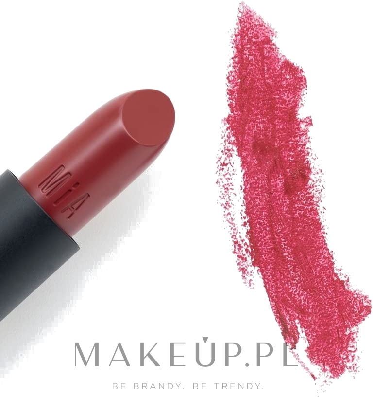 PRZECENA! Nawilżająca szminka do ust - Mia Cosmetics Paris Moisturized Lipstick * — Zdjęcie 510 - Crimson Carnation