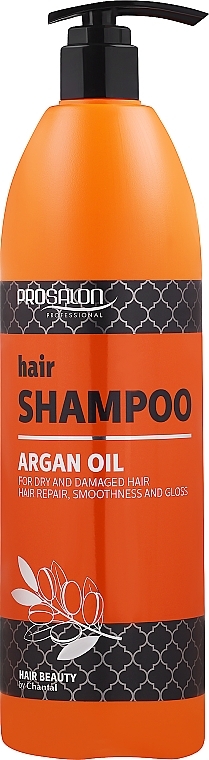 Szampon z olejem arganowym do włosów suchych i zniszczonych - Prosalon Argan Oil Shampoo — Zdjęcie N1