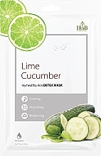 Kup Detoksykująca maseczka do twarzy Limonka-ogórek - HnB My Healthy Skin Detox Mask Lime Cucumber