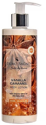 Balsam do ciała Wanilia i karmel - Primo Bagno Vanilla & Carame Body Lotion — Zdjęcie N1