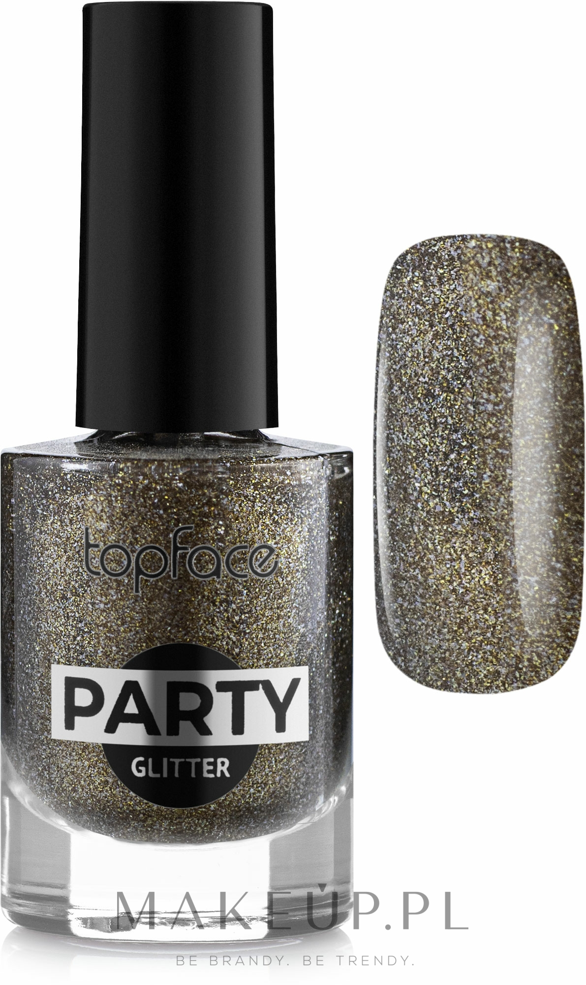 Lakier do paznokci brokatowy - Topface Party Glitter Nail Enamel — Zdjęcie 115