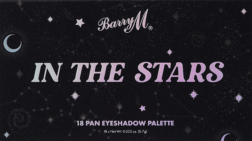 Paleta cieni do powiek, 18 kolorów - Barry M Eyeshadow Palette In The Stars — Zdjęcie N2