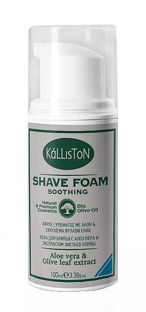 Pianka do golenia - Kalliston Soothing Shave Foam — Zdjęcie N1
