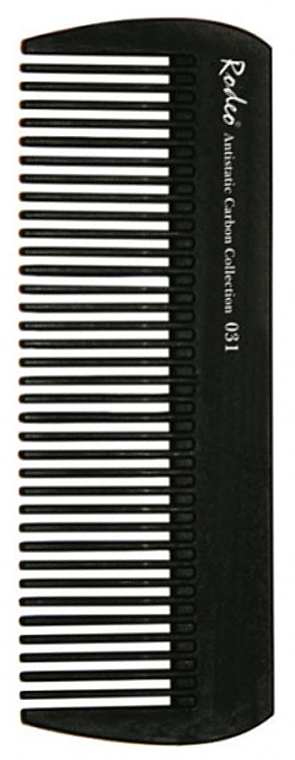 Grzebień do włosów, 031 - Rodeo Antistatic Carbon Comb Collection — Zdjęcie N1
