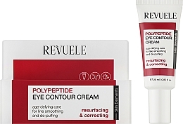 Krem pod oczy z peptydami - Revuele Polypeptide Anti-Aging Eye Contour Cream — Zdjęcie N2