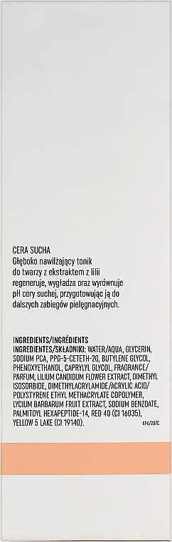 Tonik do skóry suchej - Inglot Multi-Action Toner Dry Skin — Zdjęcie N2