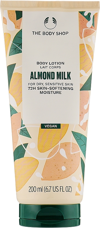 Odżywczy balsam do ciała Mleko migdałowe - The Body Shop Almond Milk Body Lotion Vegan — Zdjęcie N1