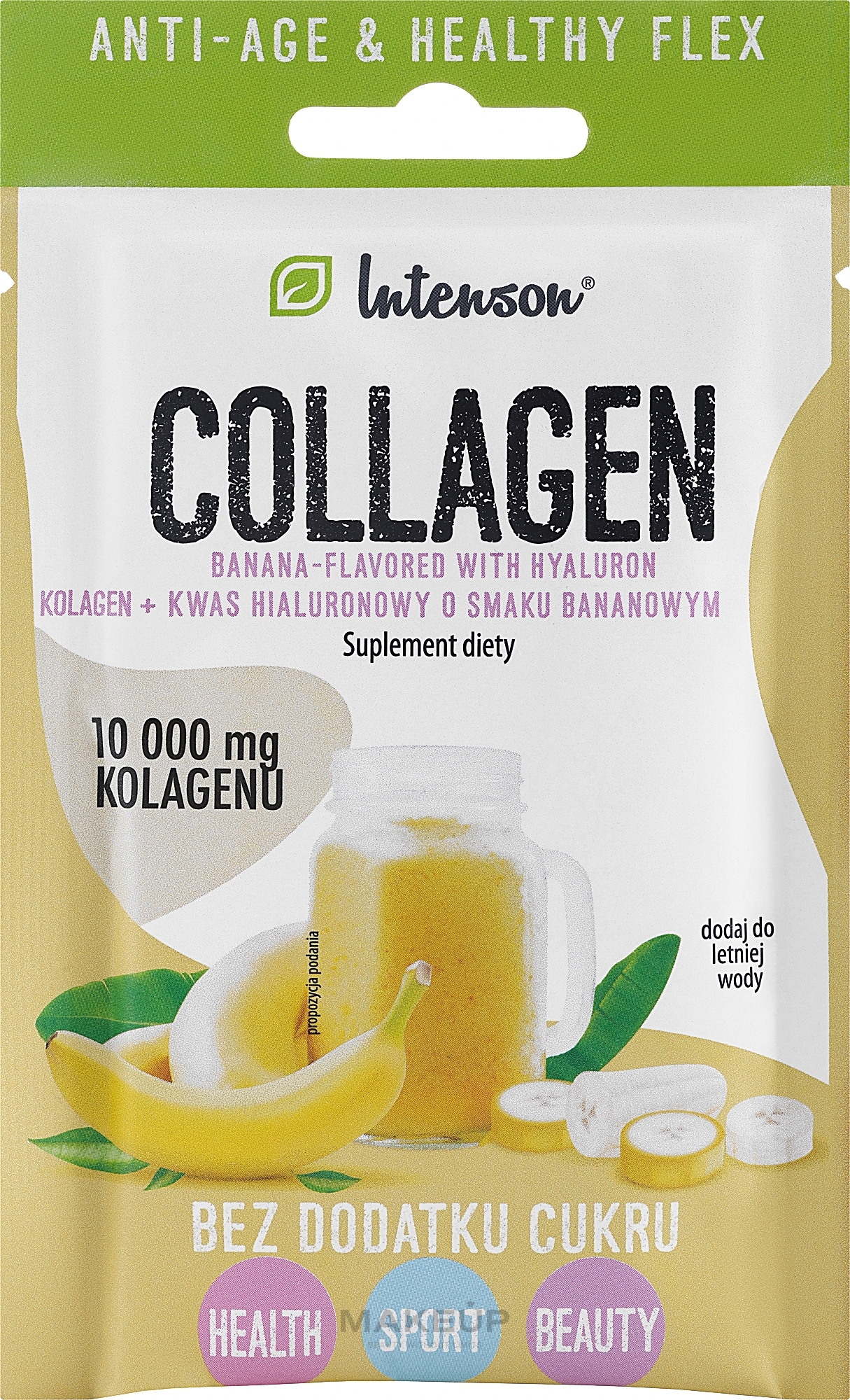 Suplement diety Kolagen o smaku bananowym - Intenson — Zdjęcie 11 g