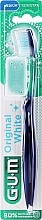 Kup Szczoteczka do zębów, średnia, niebieska - G.U.M OriginalWhite Toothbrush Medium