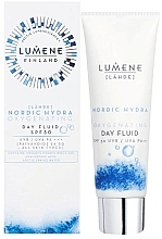 PRZECENA! Nawilżający fluid do twarzy SPF 30 - Lumene Lahde Nordic Hydra Oxygenating Day Fluid * — Zdjęcie N3